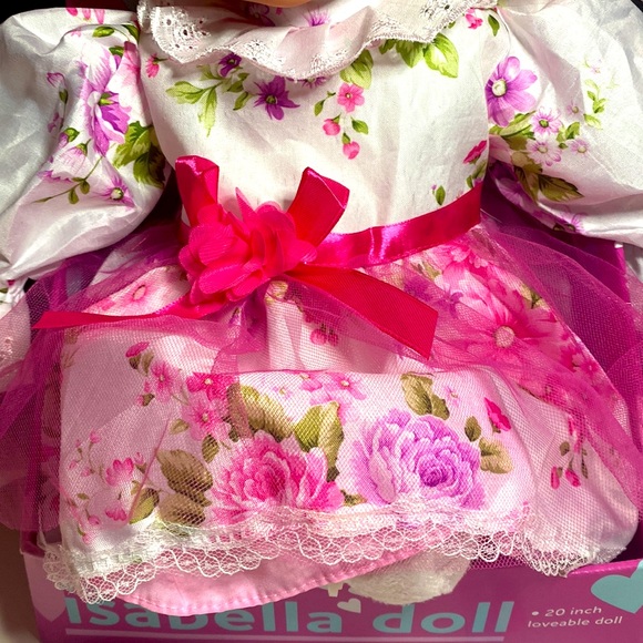 KIDS STUFF ISABELLA DOLL REALISTIC DOLL 20 INCH NEW - Picture 3 of 10